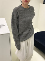 ナットrネックニット