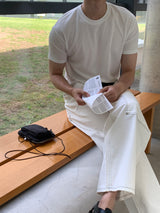 デイパーフェクトマッスルフィットアイスバンドショートスリーブTシャツ / Day Perfect Muscle Fit Ice Bundo Short-Sleeved T-Shirt (9 colors)