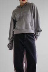 スタークロップパーカー / Star Crop Hooded Shirt (4color)
