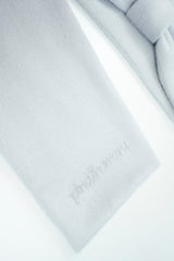 Ribbon Muffler_White Gray