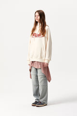 キルシースポーツサークルロゴフーディー／SPORTS CIRCLE LOGO HOODIE KA [BEIGE] (6605131546742)