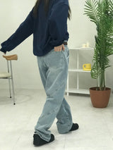 クープレワイドデニムパンツ