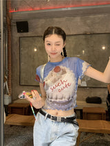 チェリーケーキ半袖Tシャツ