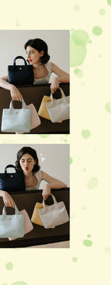 Mari Silk Tote Bag_Blue