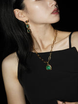 no.8ピアスゴールド / no.8 earring gold