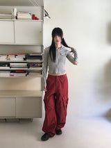 Yells Balloon Maxi Cotton Cargo Pants