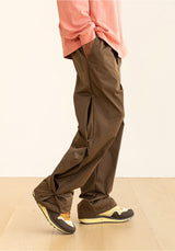 ワイドスリットスナップパンツ/WIDE SLIT SNAP PANTS