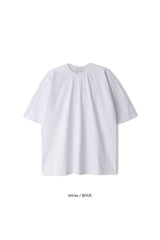 ダブルラインオーバーサイズ半袖Tシャツ / LMN Double-Line Oversized Short-Sleeved T-Shirt (5 colors)