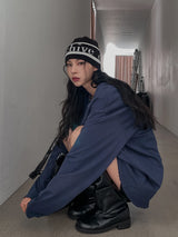(UNISEX)ウォッシュドダメージオーバー長袖