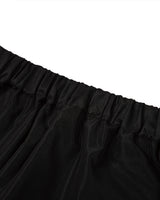 WRAP SKIRT BOOT CUT (BLACK)