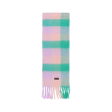 カラードチェックマフラー / COLORED CHECK MUFFLER_PINK