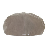 embroidery newsboy cap Light KHAKI