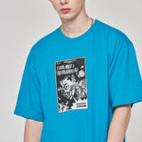 Comics Printing Tee - TEAL (6674980864118)