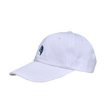 オーバーサイズマシュマロボールキャップ/OVERSIZE MARSHMALLOW BALL CAP-WHITE+BLUE