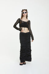 ログマキシスカート / LOG MAXI SKIRT