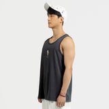 アイスクリームプリントスリーブレスTシャツ / ICE CREAM PRINTING SLEEVLESS T-STONE GRAY