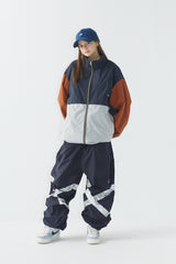 ポットXシルバーストレッチジョガーパンツ / BR2223FWPT02S0 POT-X SILVER STRETCH JOGGER PANTS NAVY