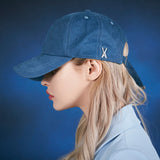 OG Fit over fit washing ball cap NAVY