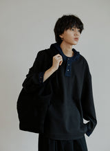 ユニセックスカンバスバッグ/unisex canvas bag black