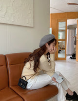 Colorful Twist Knit Cardigan (13color)