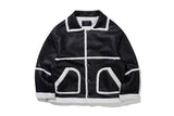 ミニマルムートンジャケット/MINIMAL MOUTON JACKET_BLACK