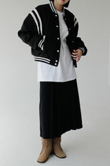 ソイミルクプリーツロングスカート/Soymilk Pleated Long Skirt (3color)