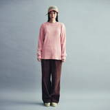 Corduroy Pintuck Band Pants  (brown)