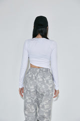 ウィングクロップTシャツ / (9066) Wing Crop Tee