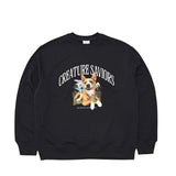 ラッキージャングルクルーネック / BSR2223FWPO067 LUCKY JUNGLE CREWNECK NAVY
