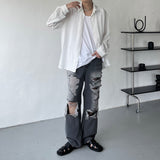 クロシェットシャツ / EV Crochet Shirt (2 colors)