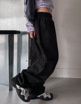 (UNISEX) テニピンタックバンディングパラスーツパンツ
