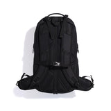 SQバックパック / NYLON ZIP SQ BACKPACK (BLACK) (6554722631798)