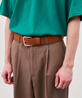 BIG BUCKLE BELT (BROWN)