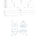 Strap Triangle Bikini SW19267F