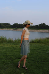ラヴィーンクロップTシャツ