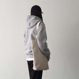 コーデュロイシンプルラインバッグ (ivory)