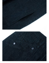 DAKYAM 2023 13.8oz Heavyweight loose silhouette original color denim jeans tall casual pants