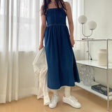 2color デニムキャミソールワンピース / Denim camisole dress