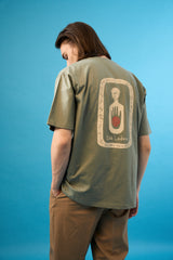 ペイズリーT / Paisley Tee_Olive Khaki