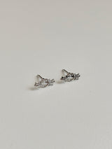 ハートチェーンピアス/2カラー