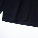 [GRFT]スプリットロングスリーブTシャツ/[GRFT] GRFT SPLIT LONG SLEEVE TEE (BLACK)