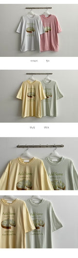 アドサムショートスリーブTシャツ / Ad-sum short-sleeved T-shirt