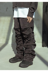 CRUMBLE NYLON PANTS (6565175033974)