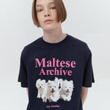 マルチーズアーカイブTシャツ