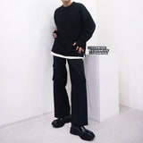 SIウォーマーラウンドニット/SI WARMER Round Knitwear (2 colors)