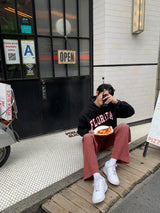オブリークフロリダオーバーサイズフィットフォームフーディー