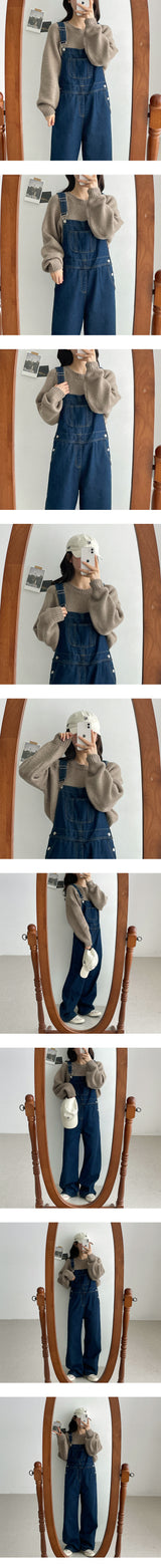 バーティーデニムオーバーオール / Barty Denim overalls.