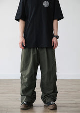  LEO WIDE NYLON PANTS 