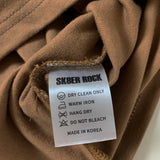 HOORAY LONG SLEEVE T-SHIRT LIGHT BROWN (6614592815222)