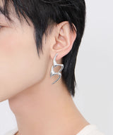 Double Spark Unique Unisex Earrings